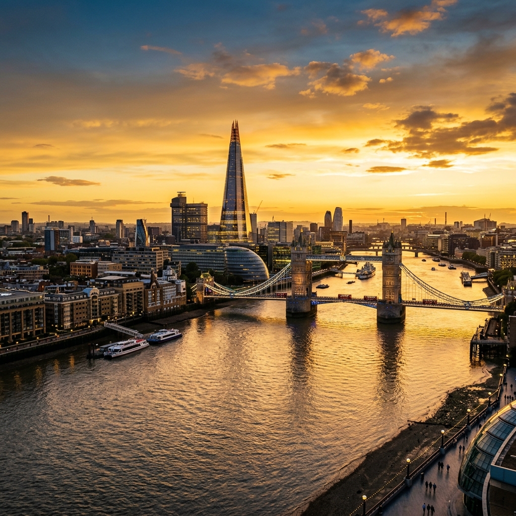 London skyline - Acemen Ventures headquarters location