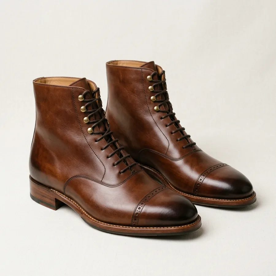 The Belgravia Leather Dress Boot